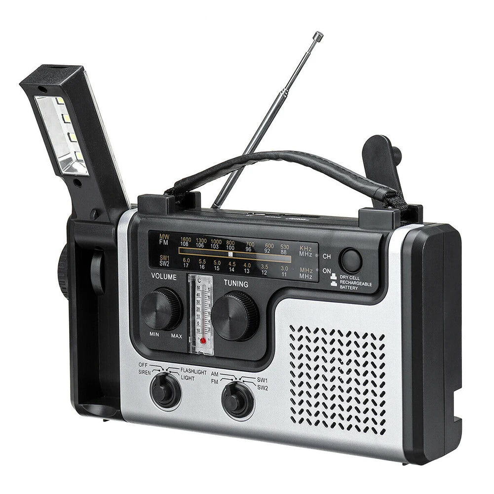 Radio With Flashlight
