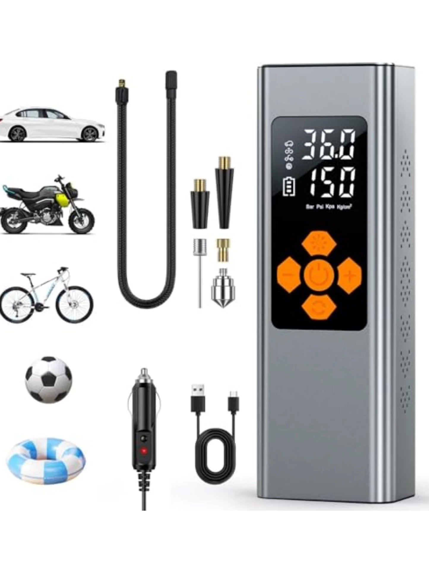 Portable 12 Volt Air Compressor