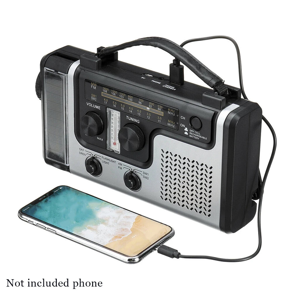 Radio With Flashlight
