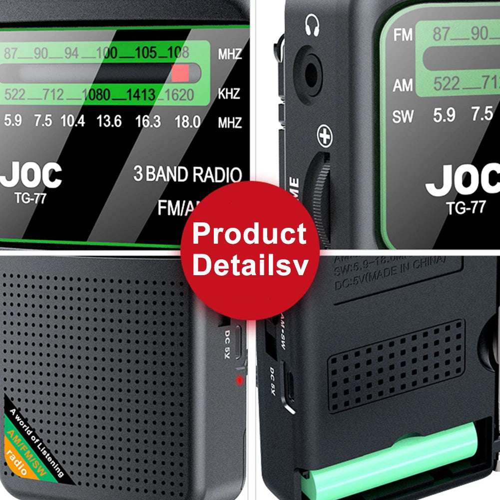 Pocket AM/FM Radio