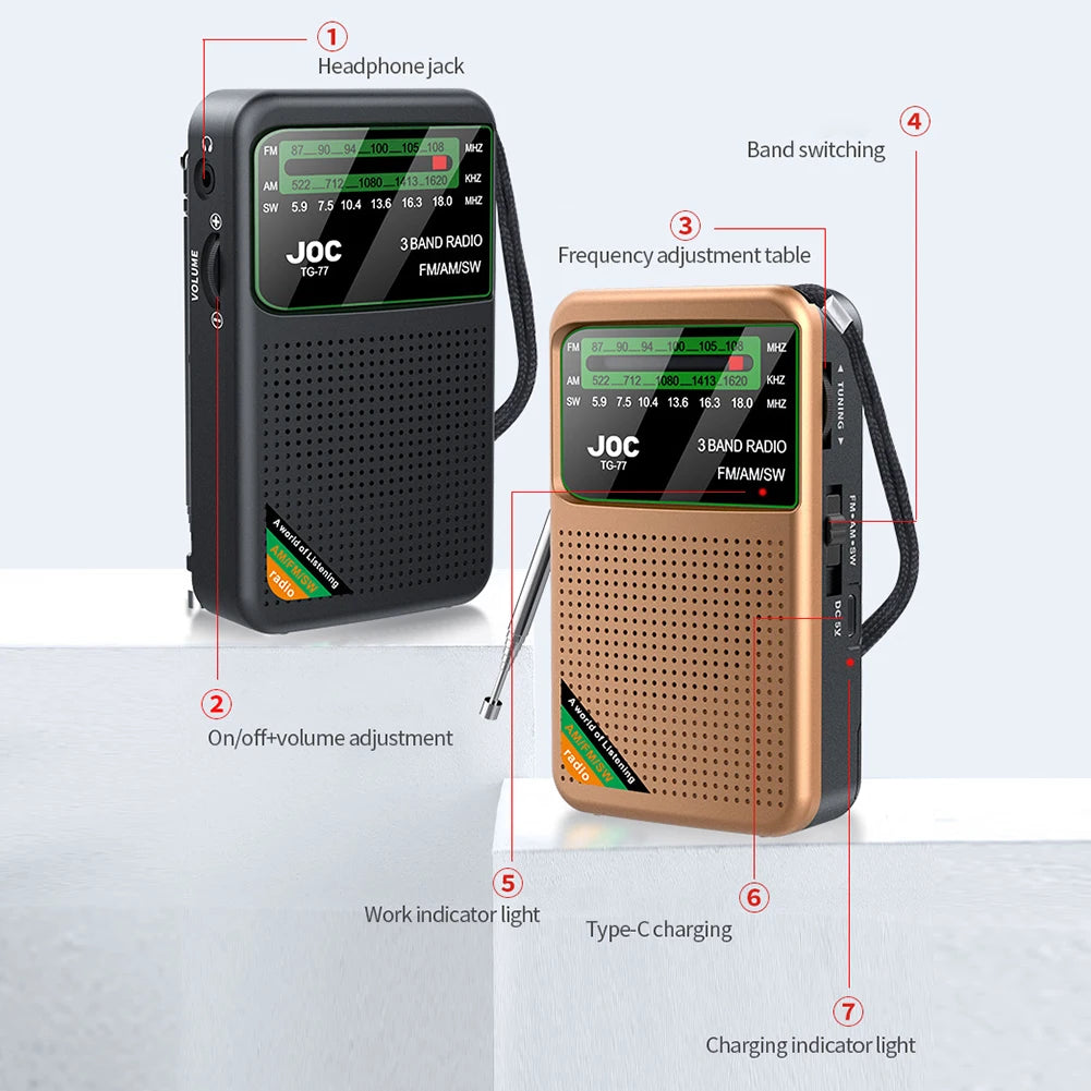 Pocket AM/FM Radio