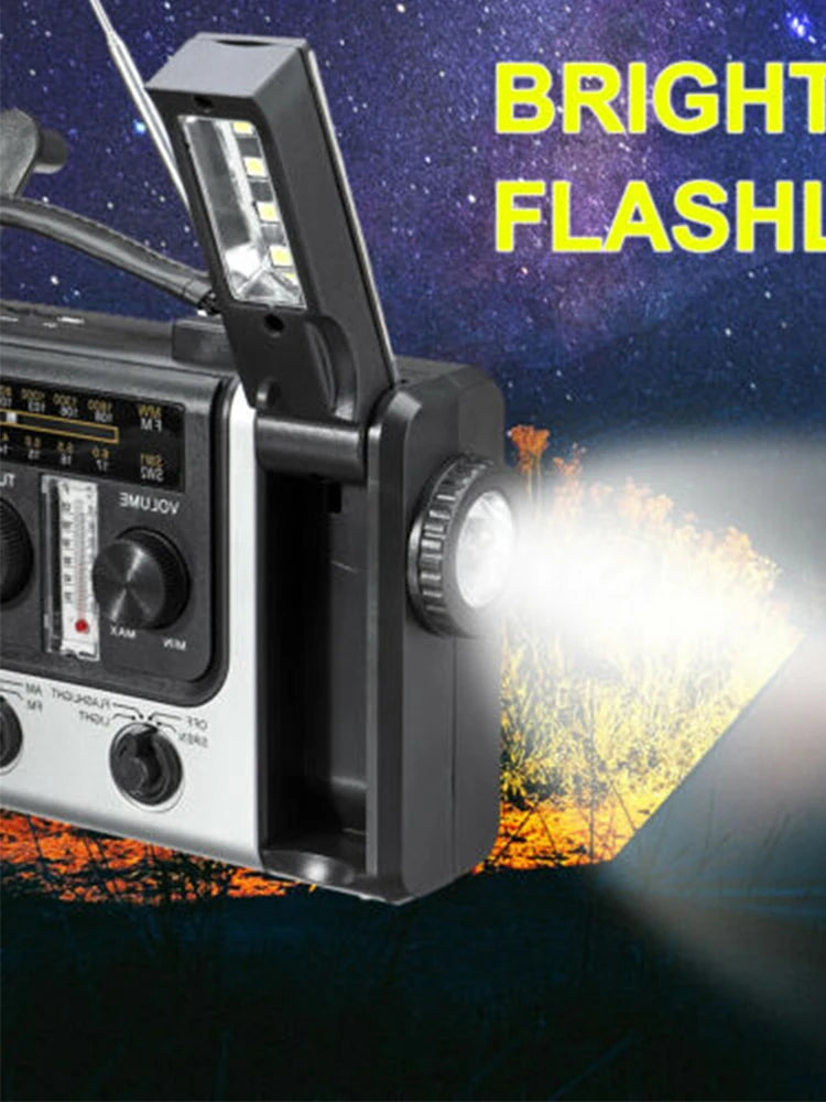 Radio With Flashlight