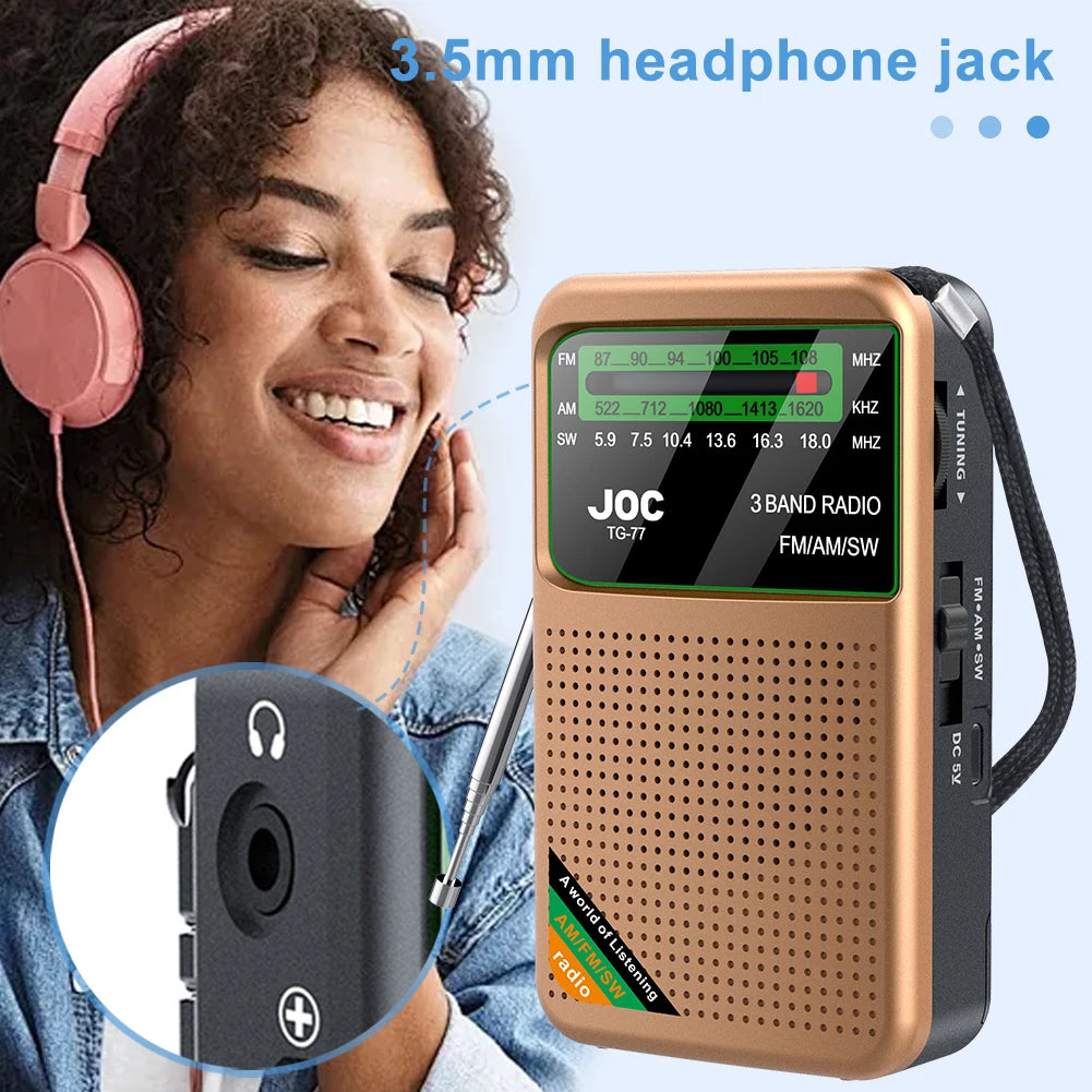 Pocket AM/FM Radio