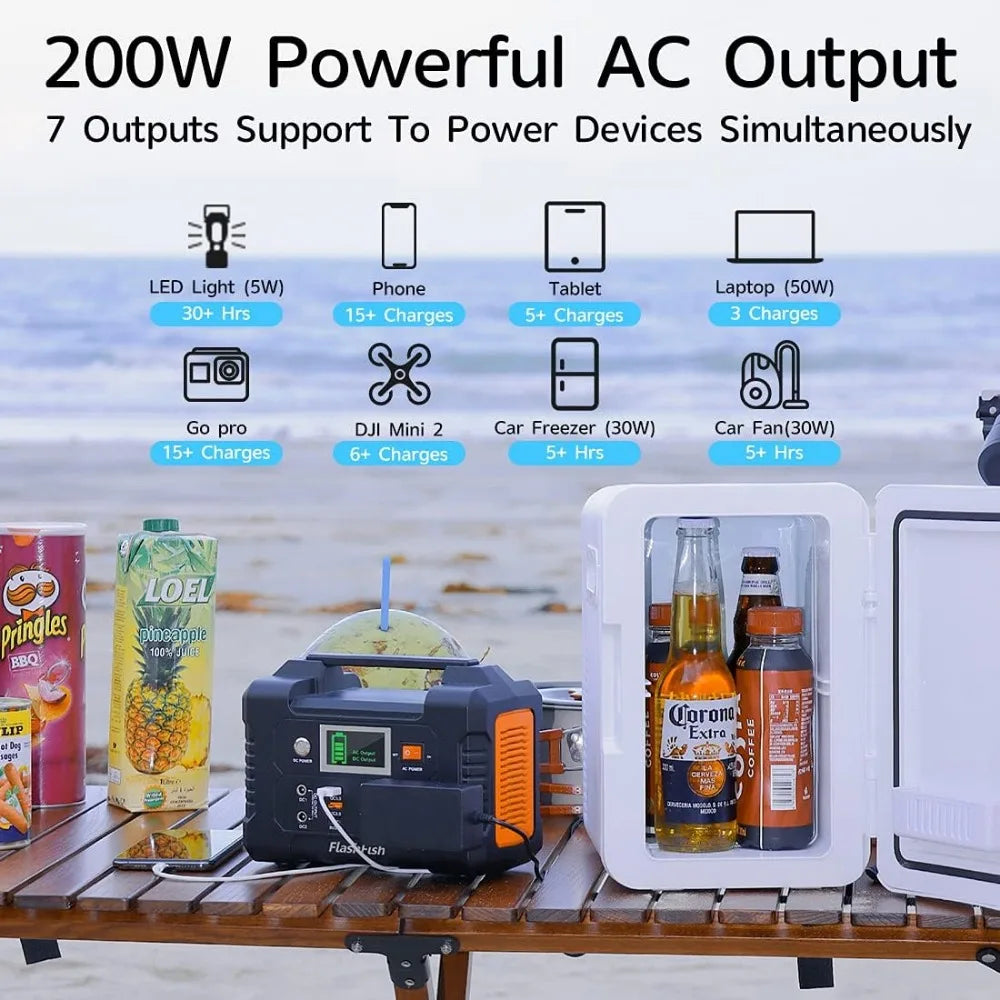 200W Portable Power Station
