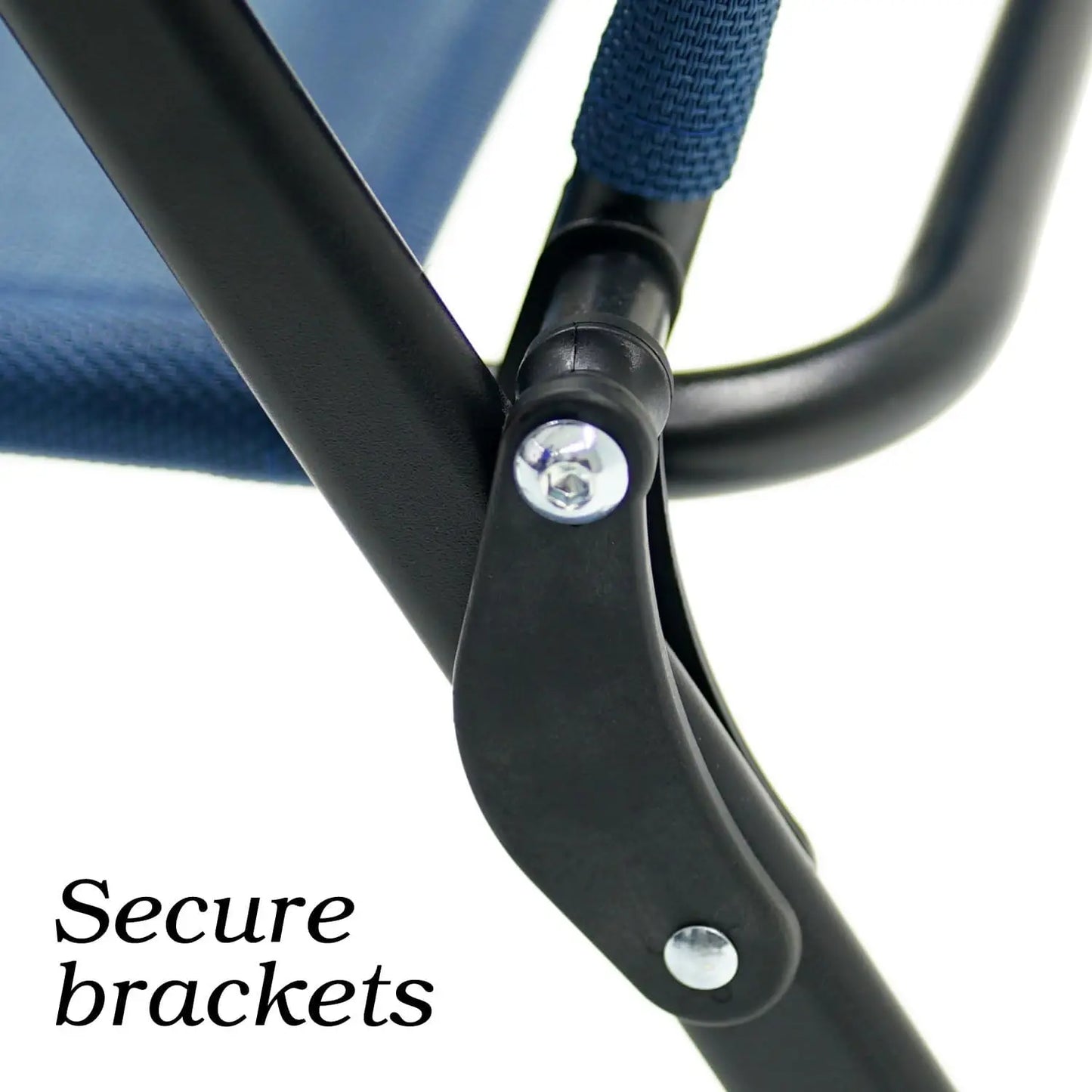 4 Folding Patio Chairs with Armrests