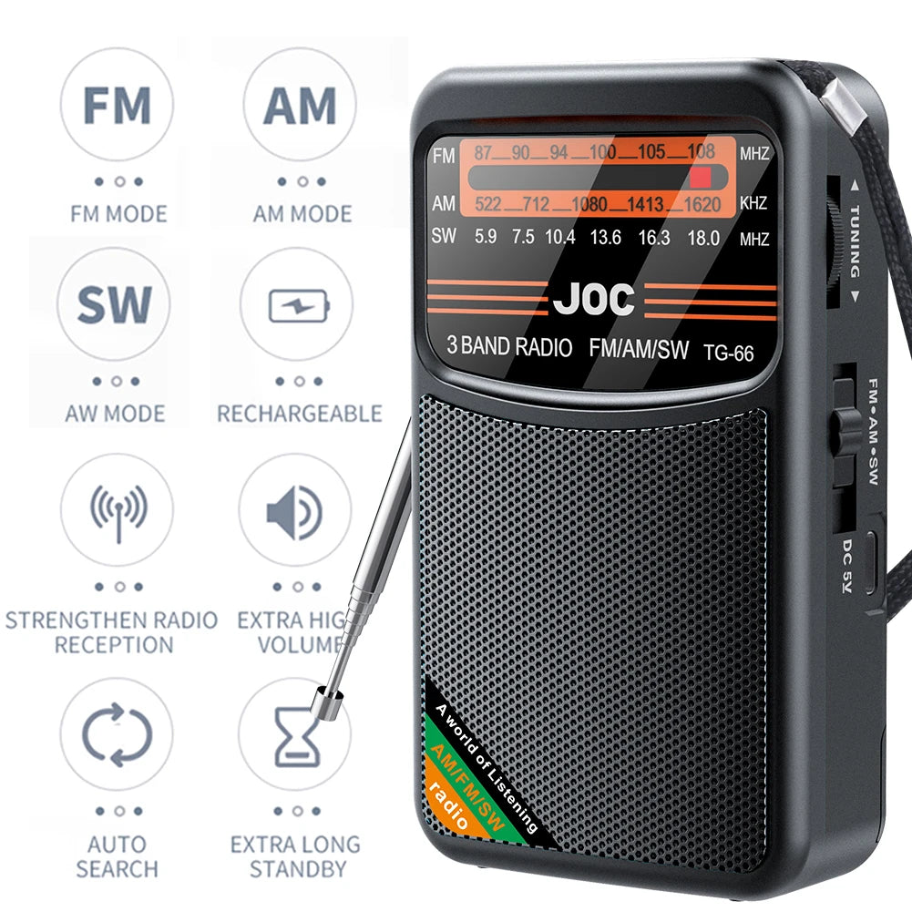 Pocket AM/FM Radio