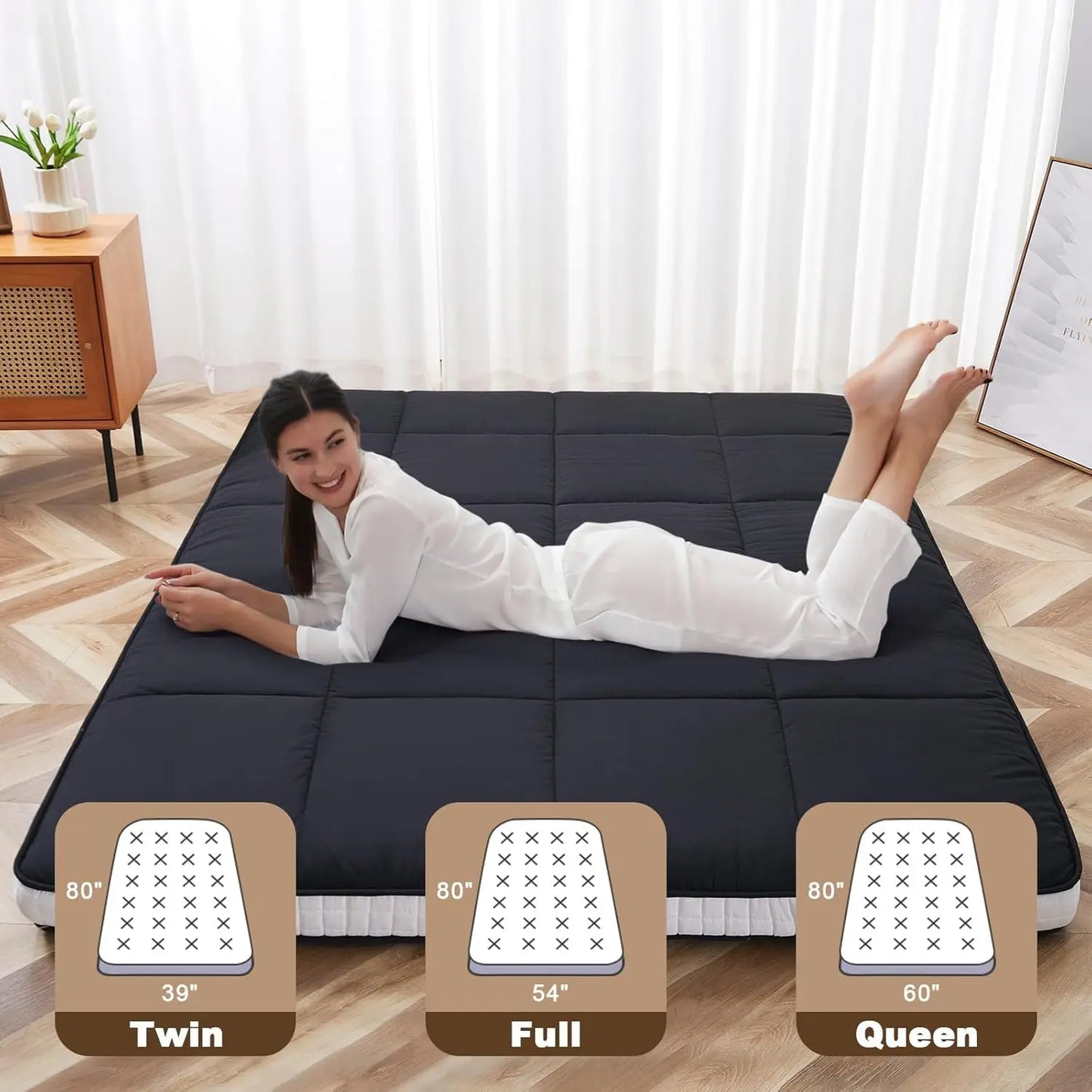 Folding Japanese Floor Mattress