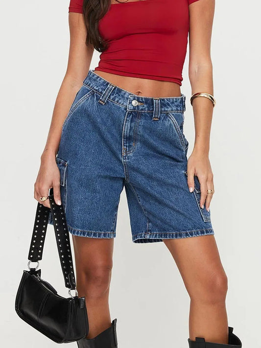 Women Loose Denim Shorts