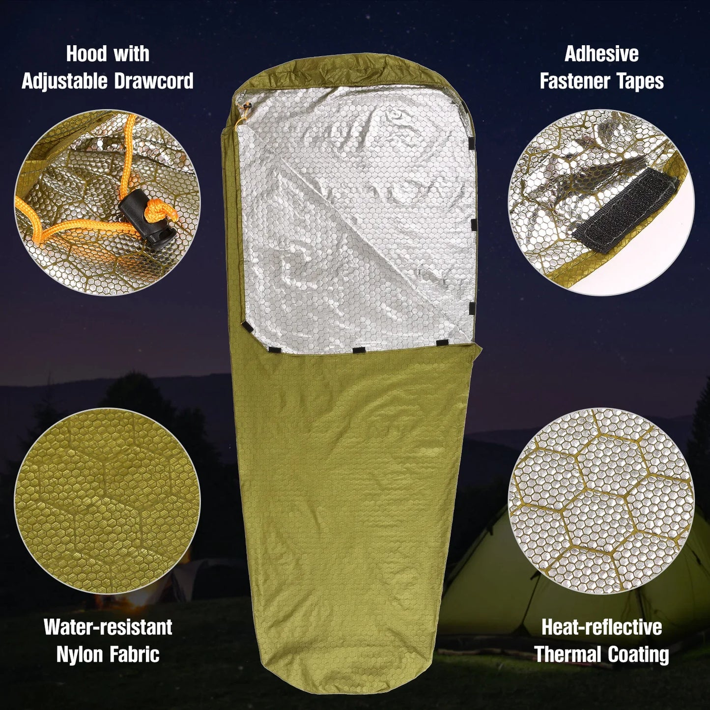 Lightweight Waterproof Emergency Sleeping Bag