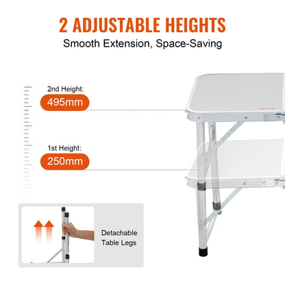 24x6 Inch Folding Table