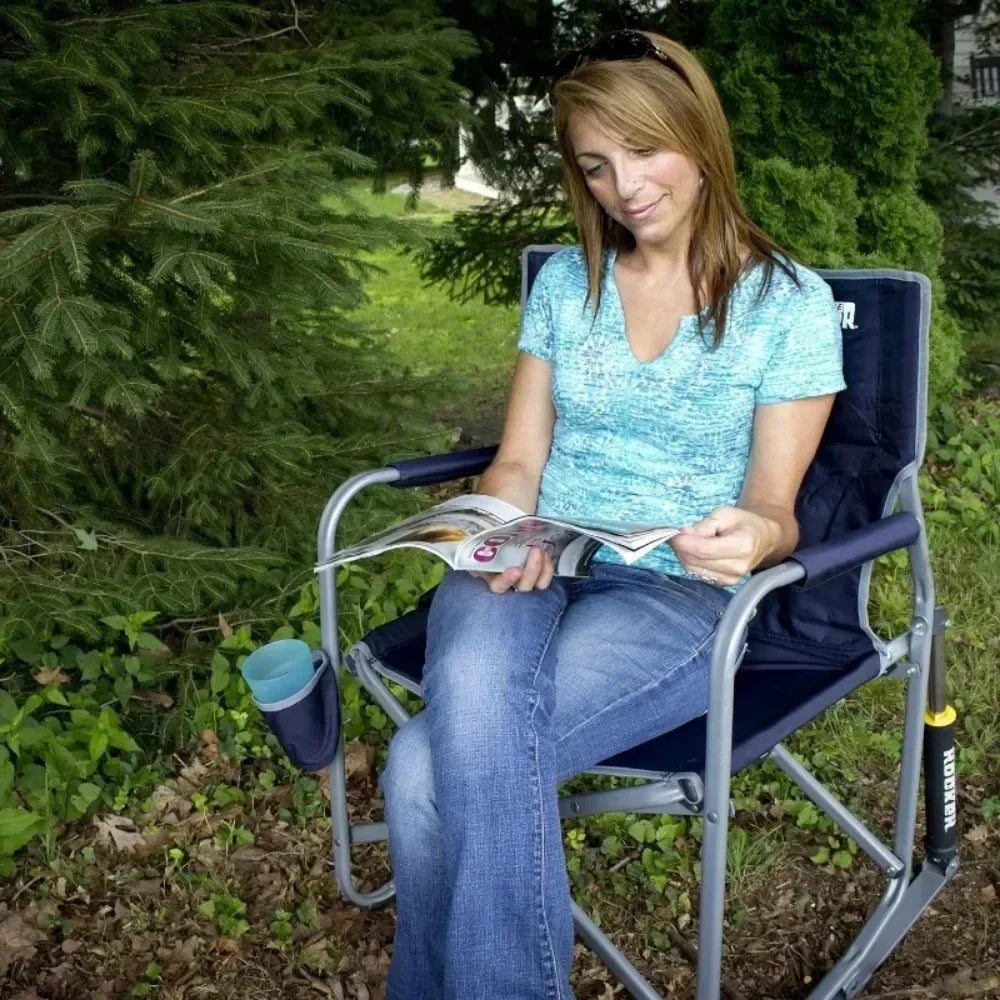 Portable Outdoor Rocker Camping Chair