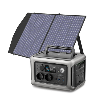 Portable Power Station with Solar Charger