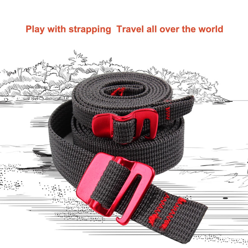 5 Piece Nylon Rope Belt With Quick Release Hook