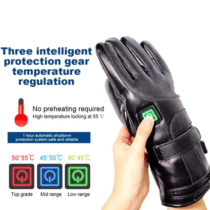 Rechargeable Thermal Ski Gloves