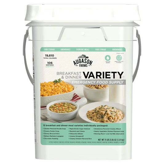 Breakfast and Dinner Variety Pail
