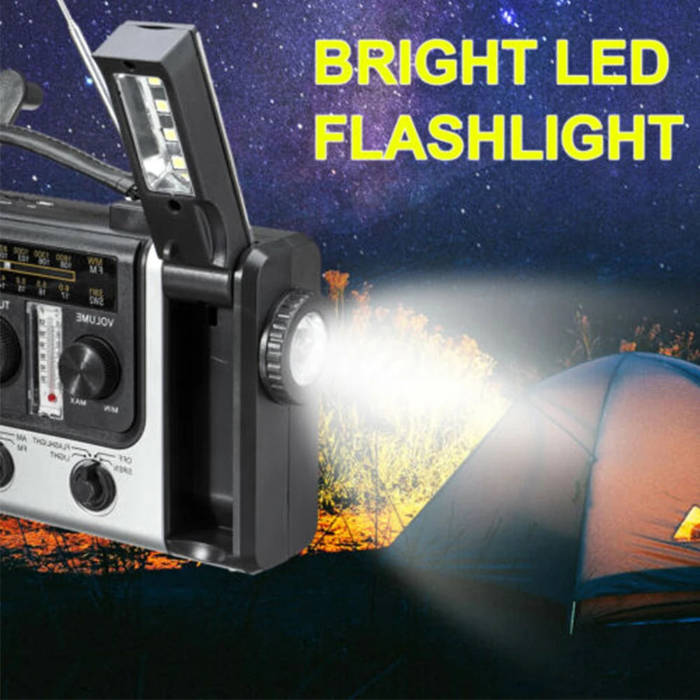 Radio With Flashlight