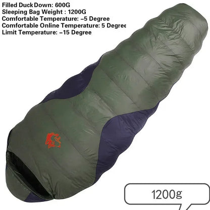 Winter  Adult Down Sleeping Bag -25°C,