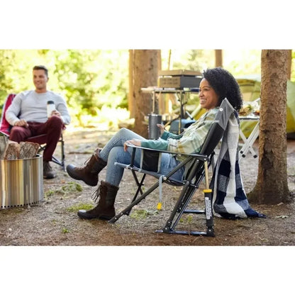 Portable Outdoor Rocker Camping Chair