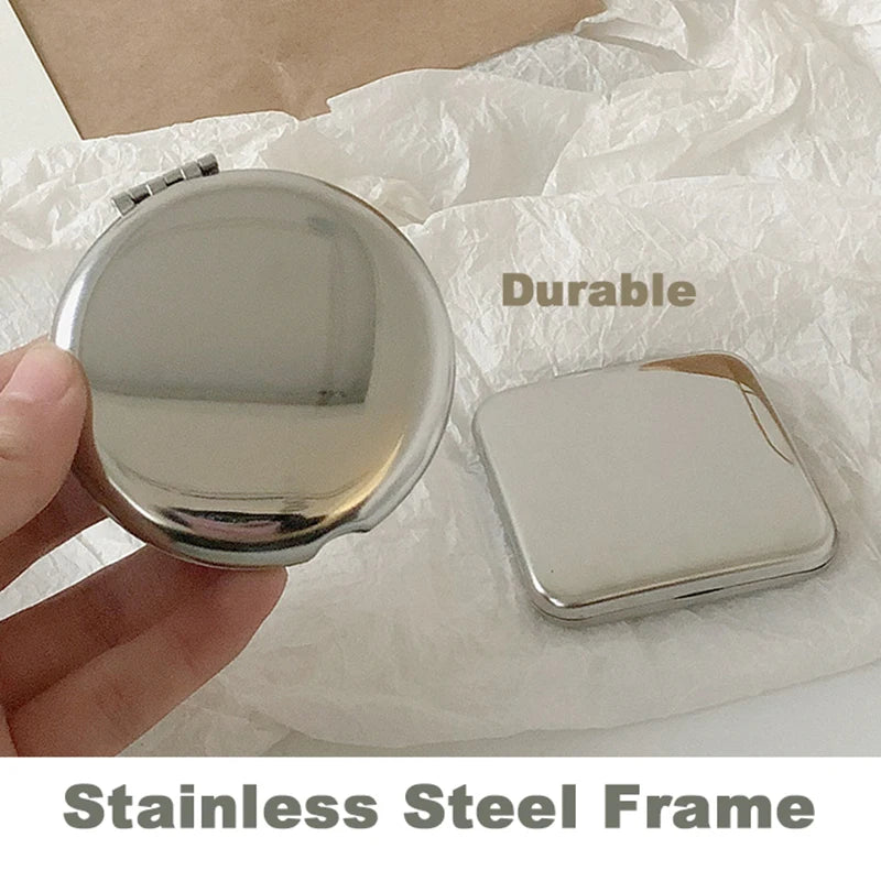 Handheld Double-Sided Small Mirror