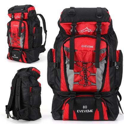 80 Liter Hiking Backpack