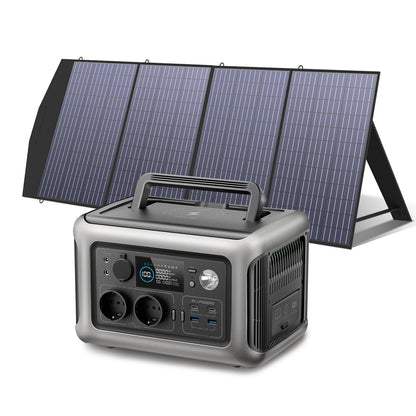 Portable Power Station with Solar Charger