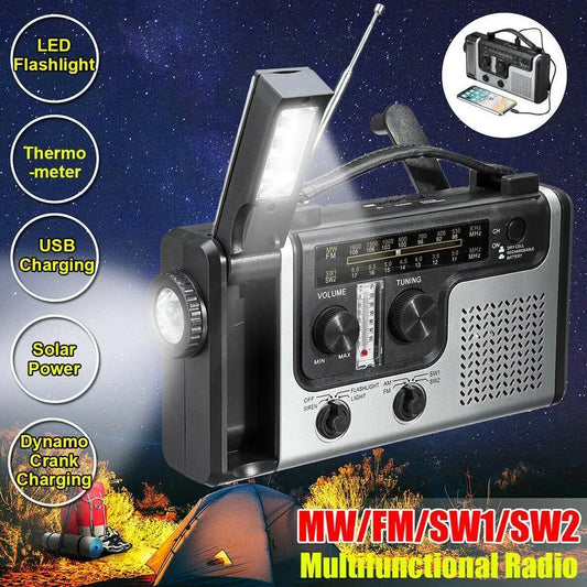 Radio With Flashlight