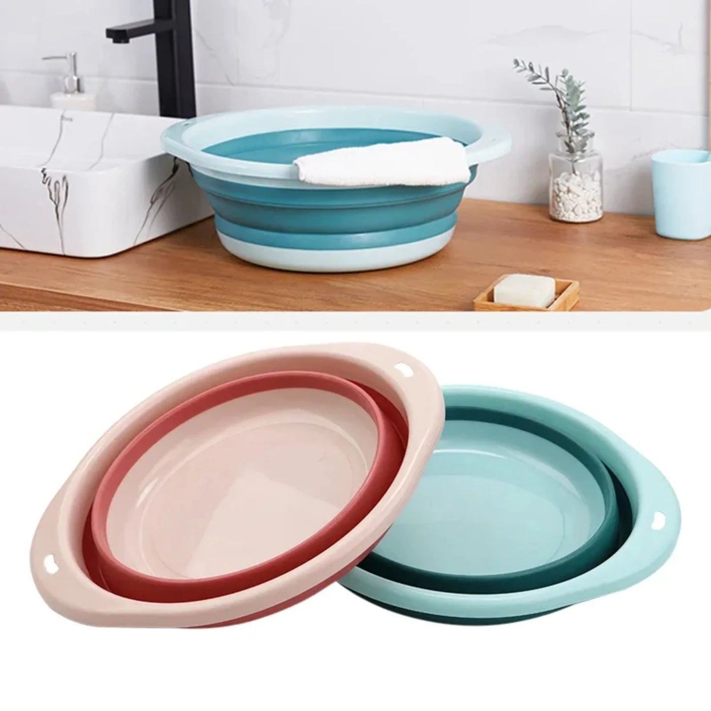 Portable Collapsible Wash  Basin