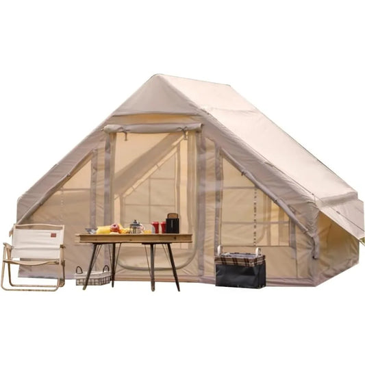 4-6 Person Inflatable Camping Tent with Pump