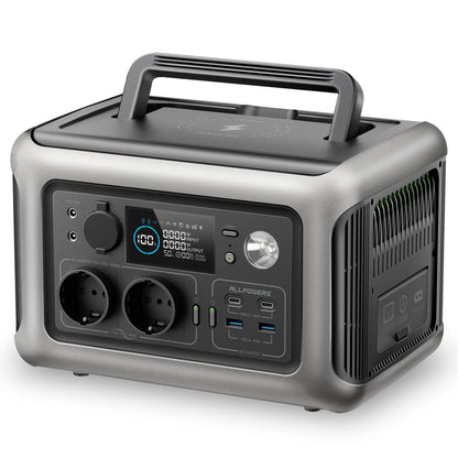 Portable Power Station with Solar Charger