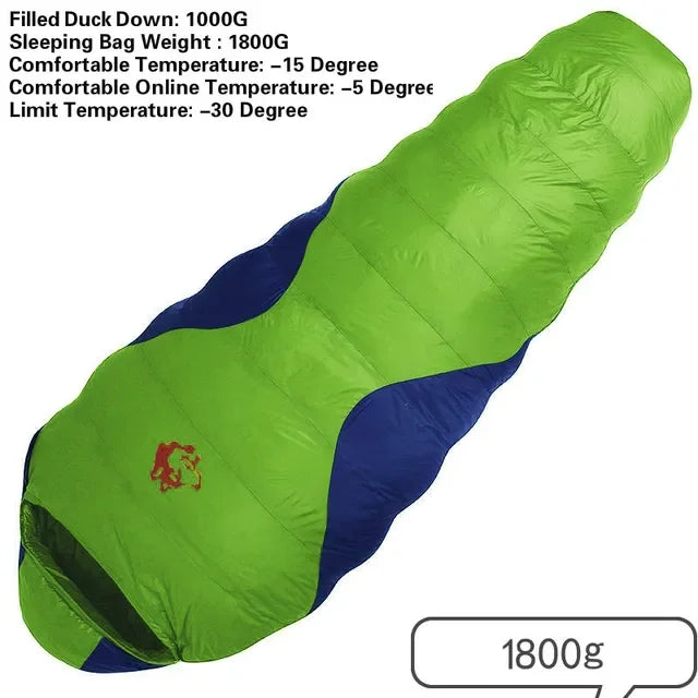 Winter  Adult Down Sleeping Bag -25°C,