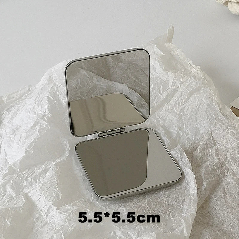 Handheld Double-Sided Small Mirror