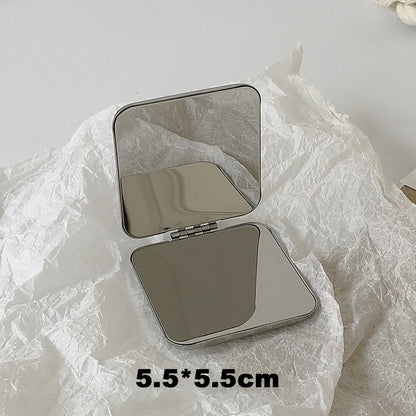 Handheld Double-Sided Small Mirror