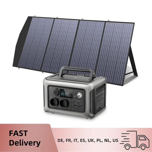 Portable Power Station with Solar Charger